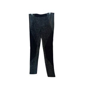 NWT Karen Millen Size 8 Black Gray Printed Trouser Jegging Womens